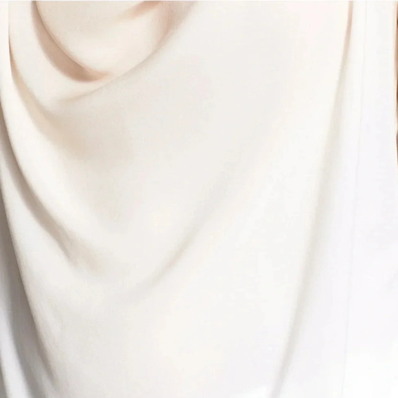 HAUTE HIPPIE NEW Ombré Draped Open Back Blouse Top - Picture 11 of 11